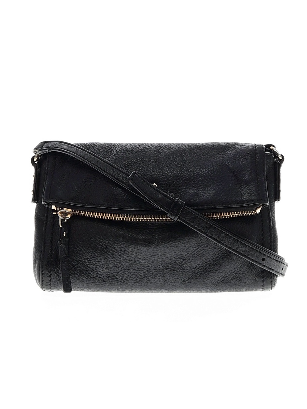 Kate Spade Cobble Hill Mini Carson Black Leather Crossbody Bag